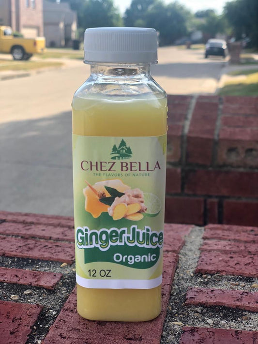 13oz organic Ginger Juice